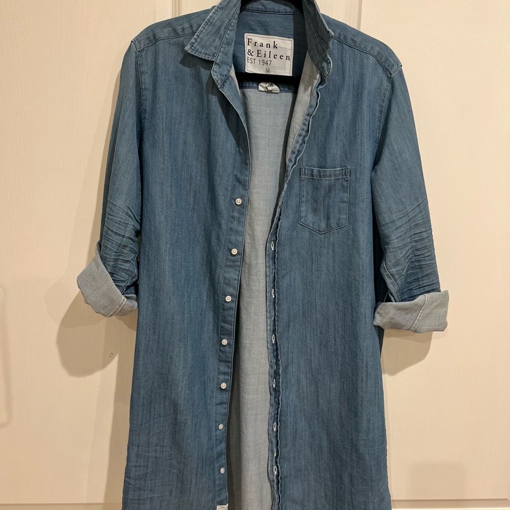 Frank & Eileen Blue Denim Shirt